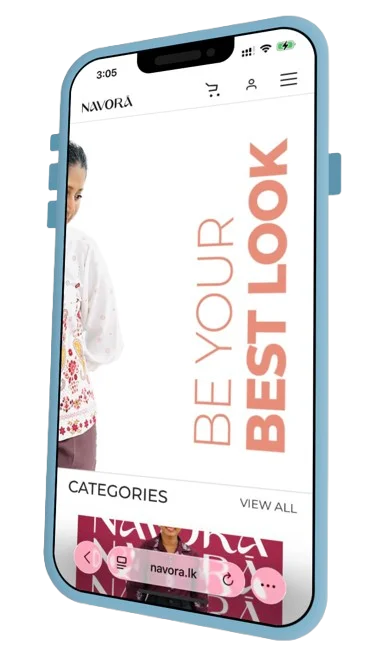 Navora online store website